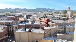 Warner Bros Studio Tour Hollywood Walking The Backlot amp Inside Filming Locations  Friends Fountain [upl. by Maddocks]