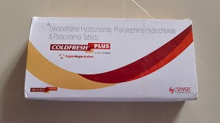 Coldfresh plus tablet full review uses sideeffects dose in Hindi [upl. by Ramal835]