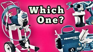 Which Paint Sprayer Should You Use  Airless Paint Sprayer [upl. by Hallette]