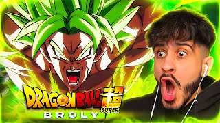 MY FIRST TIME WATCHING Dragon Ball Super Broly Movie [upl. by Alten887]