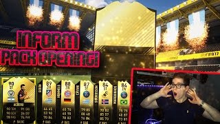 FIFA 17 OMFG INFORM PACK OPENING ⛔️😱 DEUTSCH  ULTIMATE TEAM  10x 84 SPIELER [upl. by Earehs]