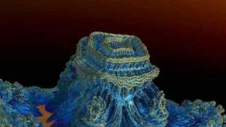 3D Mandelbulb crater transformation [upl. by Burbank]