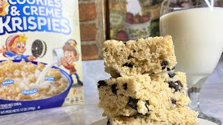 Cookies And Cream Rice Krispies Treats [upl. by Clementis]