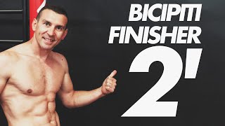 Allenamento Bicipiti Finisher 2 minuti [upl. by Aihsi]