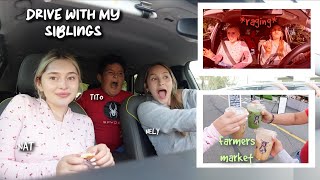 DRIVE WITH MY SIBLINGS [upl. by Snah]