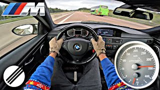 830HP BMW M3 E92 SK3 RR INFINITAS TOP SPEED DRIVE ON GERMAN AUTOBAHN 🏎 [upl. by Aidaas]