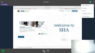 SHA Provider Portal Training [upl. by Bramwell43]