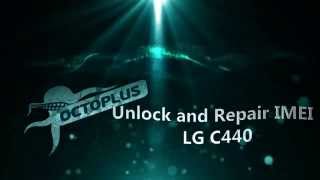 LG C440 Unlock and Repair IMEI with Octoplus Box [upl. by Dunstan]