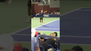 Aslan Karatsev Slow Motion Serve [upl. by Ydnahs]