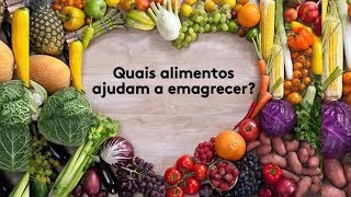 Quais Alimentos Ajudam a Emagrecer  Programa Nutrição Fácil [upl. by Yrffej]