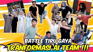 BATTLE TIRU GAYA KELAKAR TRANSFORMASI  SEMUA KELIRU DENGAN GELAK FARIDAH [upl. by Meer446]