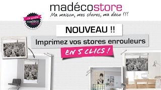 TUTO MADECO  Imprimez vos stores enrouleurs [upl. by Wren]