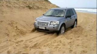 Freelander 2 Beach Driving [upl. by Ellerd586]