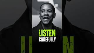 Listen Carefully • Denzel Washington motivation denzelwashington [upl. by Sella]