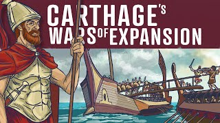 Carthages Wars of Expansion DOCUMENTARY [upl. by Dede706]