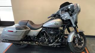 CUSTOM PIN STRIPE amp STITCHED SEAT 2023 HarleyDavidson CVO Street Glide in Dark PlatinumFLHXSE [upl. by Enawd]