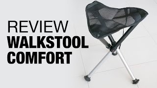 Review Walkstool Comfort Portable Outdoor Stool [upl. by Nessy]