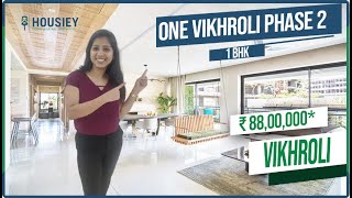 One Vikhroli Vaibhav Laxmi  Phase 2  1 BHK Sample Flat Tour  Vaibhav Laxmi Vikhroli [upl. by Nythsa328]