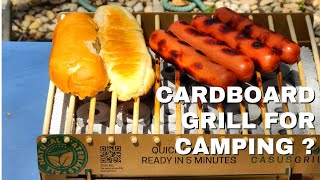 Full Review of Casusgrill Biodegradable Instant BBQ I Portable ECO Grill [upl. by Arola]