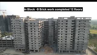 SIGNATURE ALTIUS  Kollur  Project Construction progress in BlockB as on October 2023 [upl. by Ayomat590]