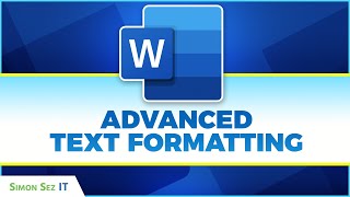 Advanced Text Formatting in Microsoft Word 2021365 [upl. by Hajidak]