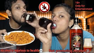 Old monk Rum Alcohol mukbang Review with Kurkure alcholmukbang garibmukbang asmreating [upl. by Elbertina]