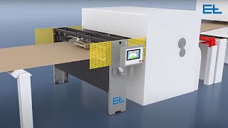 TrimMaster Slitter Scorer Guiding System by ErhardtLeimer [upl. by Sola]