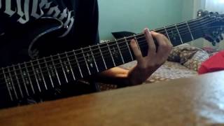 Meshuggah  Stifled Guitar Cover [upl. by Short]