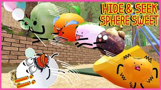 Roblox  SECRET STAYCATION HIDE amp SEEK WITH SPHERE FAMILY [upl. by Assirek797]