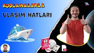 ULUSLARARASI ULAŞIM YOLLARI  HATLARI🌎 Tyt coğrafya 10sınıf coğrafya 📂PDF [upl. by Annohsed]