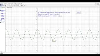 Bepalen van het functievoorschrift van een algemene sinusfunctie [upl. by Pasquale51]