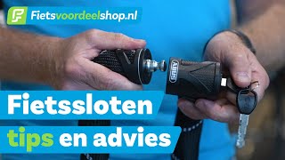 Voorkom diefstal Maar wat is een goed fietsslot  Fietsvoordeelshopnl Vertelt [upl. by Hartfield]