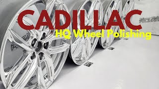 2020 Cadillac Aluminum Wheels Polishing Services  wwwmirrorfinishpolishingcom  8165296089 [upl. by Elyagiba]