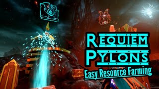 Requiem Obelisks Reactive Crystal Guide  Warframe Heart of Deimos Resource Farming Guide [upl. by Helaine]