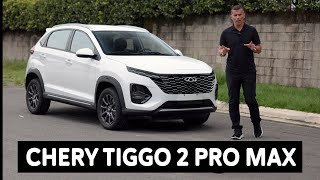 CHERY TIGGO 2 PRO MAX  REVIEW COMPLETO [upl. by Etteroma]