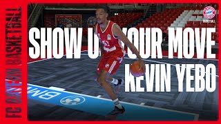 Show us your Move mit Kevin Yebo  FC Bayern Basketball [upl. by Netsua]