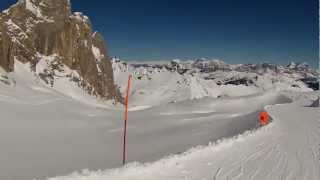 MARMOLADA DOWNHILL FROM 3265 MT TO 1450 MT [upl. by Elise879]