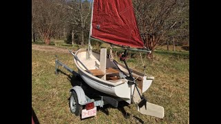 Sold Trinka 8 Rowing Sailing Dinghy [upl. by Queri]