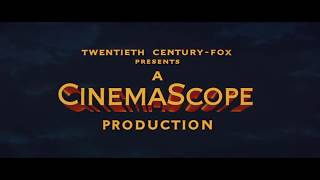 20th CenturyFox CinemaScope Opening with Composer Alfred Newmans First Use of the Extended Fanfare [upl. by Aelegna122]