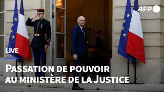 🔴 LIVE  Passation de pouvoir au ministère de la Justice [upl. by Solis530]