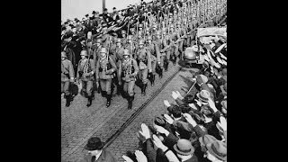 7th March 1936 Remilitarisation of the Rhineland by the German Army [upl. by Benoit]