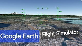 How to Access Hidden Flight Simulator on Google Earth Pro [upl. by Akirdnahs]