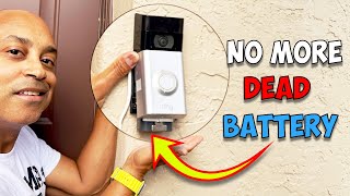 How to Power a Ring Doorbell with NO Power Source [upl. by Laddie488]