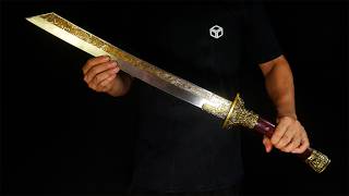 35 days of trial to forge one of the most beautiful and elaborate swords in Chinese history [upl. by Shapiro917]