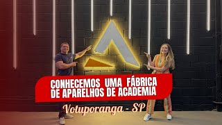 EP 2 CONHECEMOS UMA FÁBRICA DE APARELHOS DE ACADEMIA [upl. by Eerased]