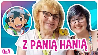 POKEMONOWA LEGENDA QampA z Panią Hanną KinderKiss [upl. by Ymmat]