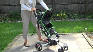 QuickSmart Easy Fold Stroller StepbyStep Folding Directions [upl. by Arriec215]