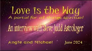 AN INTERVIEW WITH STEVE JUDD UK ASTROLOGER [upl. by Virendra]