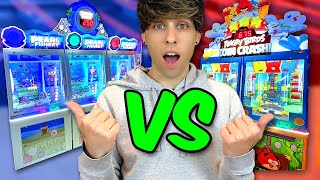 Which Arcade Game Pays More Tickets Pearl Fishery VS Angry Birds Coin Crash [upl. by Aikaj613]