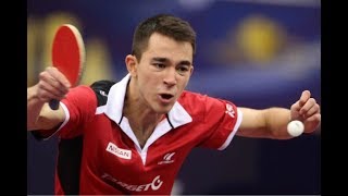 Hugo Calderano vs Paul Drinkhall  German League 2019 [upl. by Malanie]